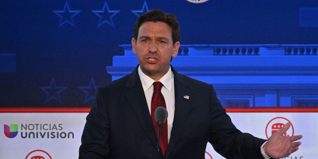 GOP presidential debate: DeSantis says Trump’s spending ‘set the stage for the inflation that we have now’