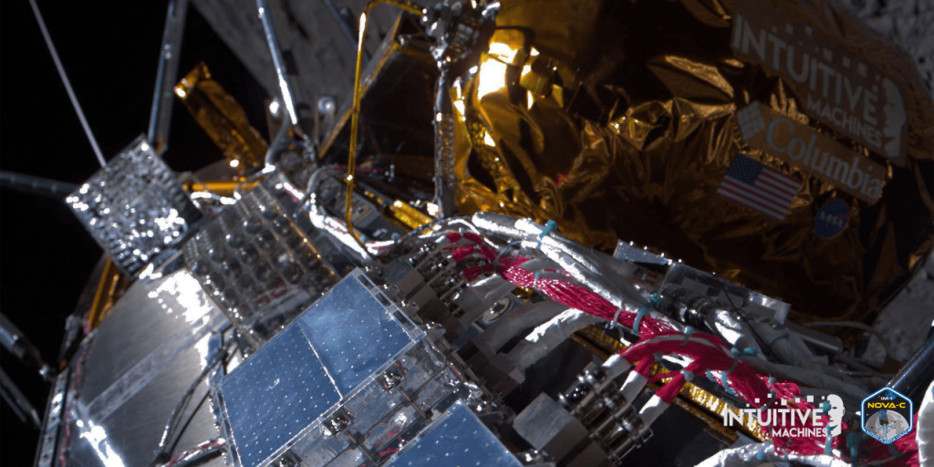 Moon Stock Plummets After Odysseus Lunar Lander Tips Over. NASA Calls Landing a Success.