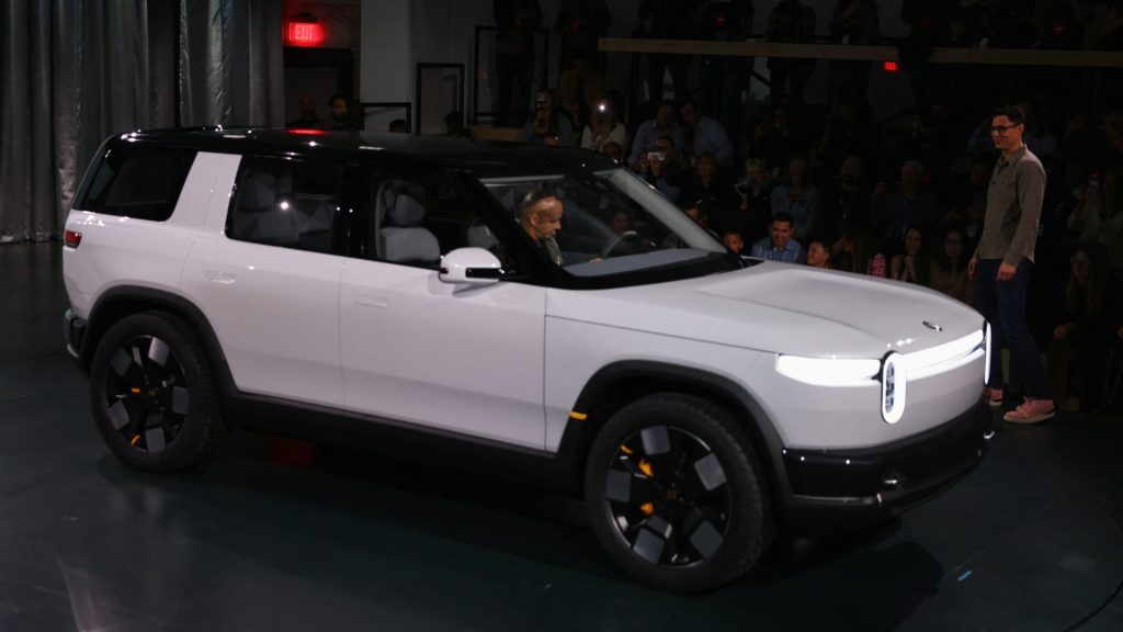 Rivian reveals new electric R2 SUV, starting at $45,000