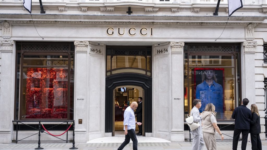Kering shares sink 9% after profit warning on declining Gucci sales