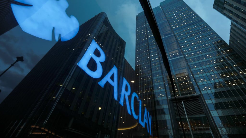 Barclays swings back to profit in first quarter amid strategic overhaul