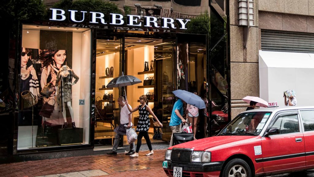 Burberry shares drop 11% after the luxury giant issues profit warning and replaces CEO