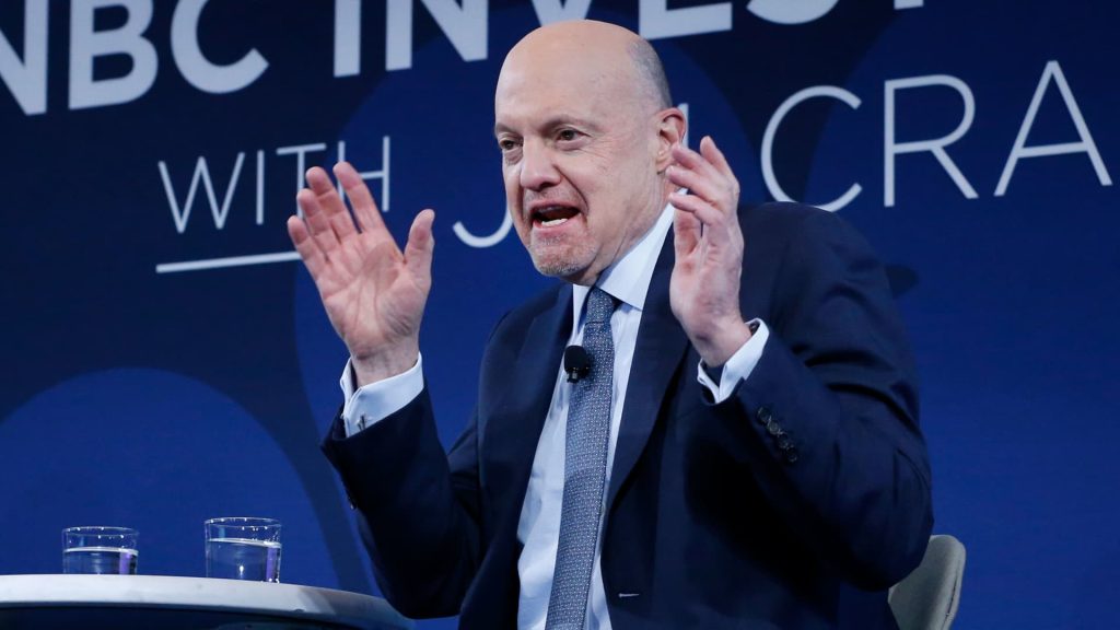 Jim Cramer looks at reasons for the market decline and provides new views on 3 stocks