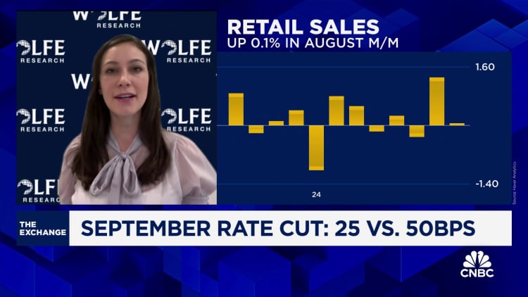 Fed has 'nothing to lose' with 50 bp cut, says Wolfe Research's Stephanie Roth